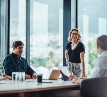 Business people meeting