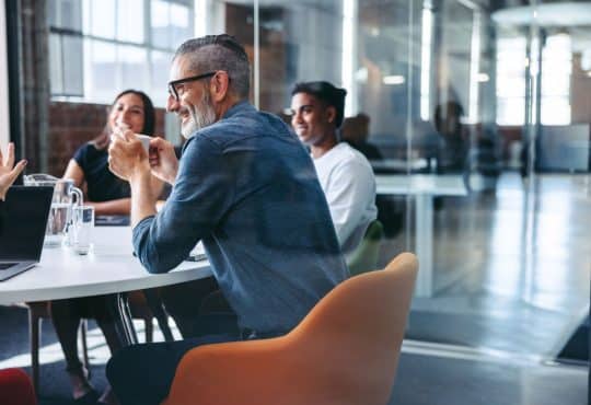 Business people meeting