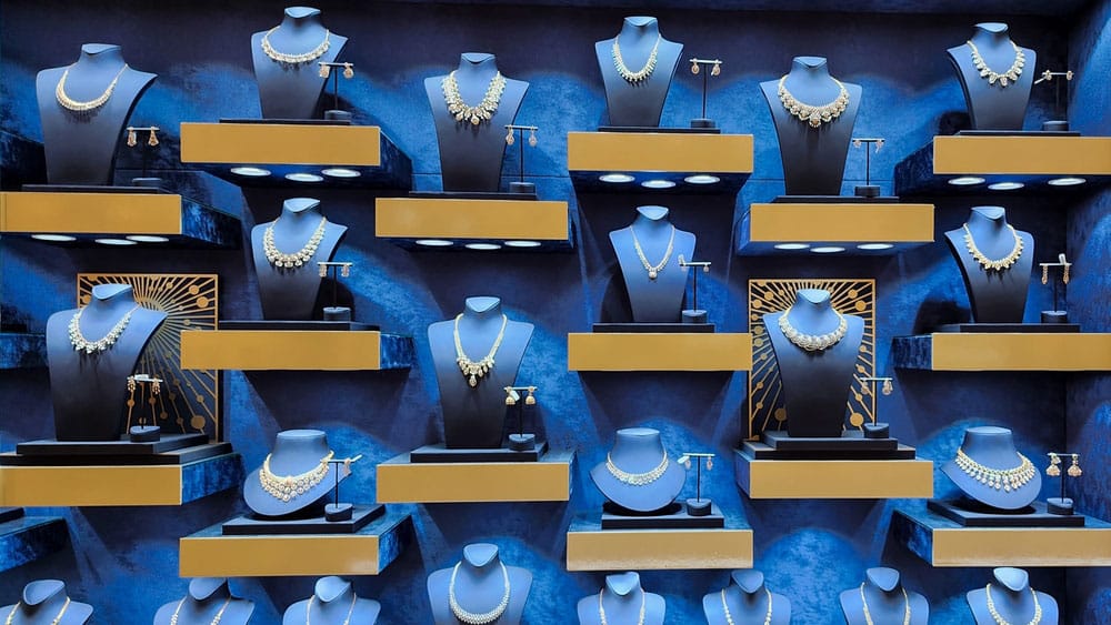 gold and diamond jewellery