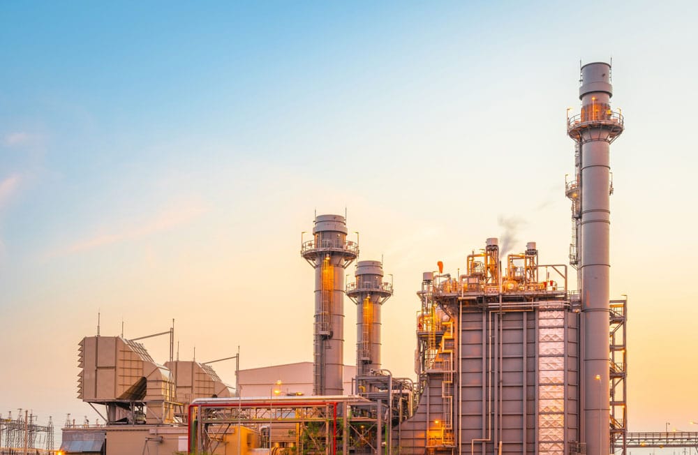 natural gas power plant