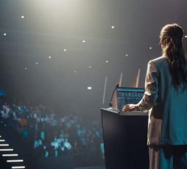 speaker at conference